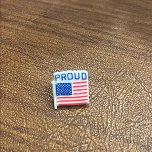 Proud American Flag Pin